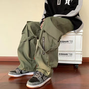 Men's Straight Cargo Pants