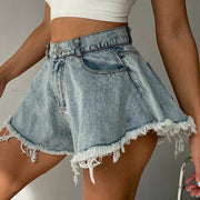 Women's Umbrella Denim Shorts