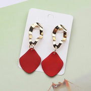 Retro Vintage Geometric Dangle Earrings