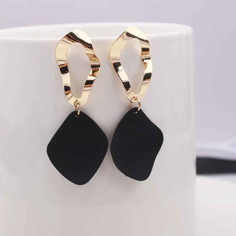 Retro Vintage Geometric Dangle Earrings