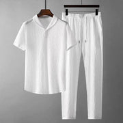 Men's Leisure Cotton Suit