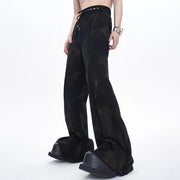 Tie Dyed Design Casual Pants