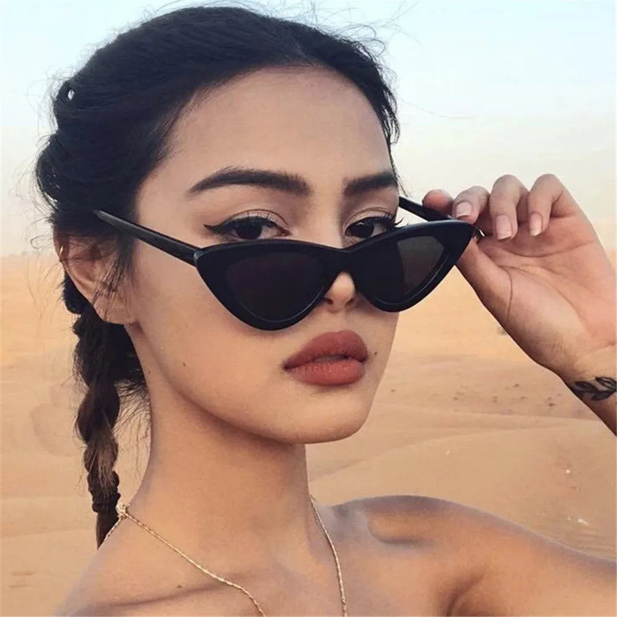 Sexy Retro Triangle Sunglasses