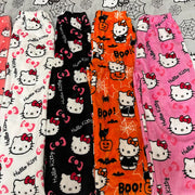 Women's Hello Kitty Flannel PJ's