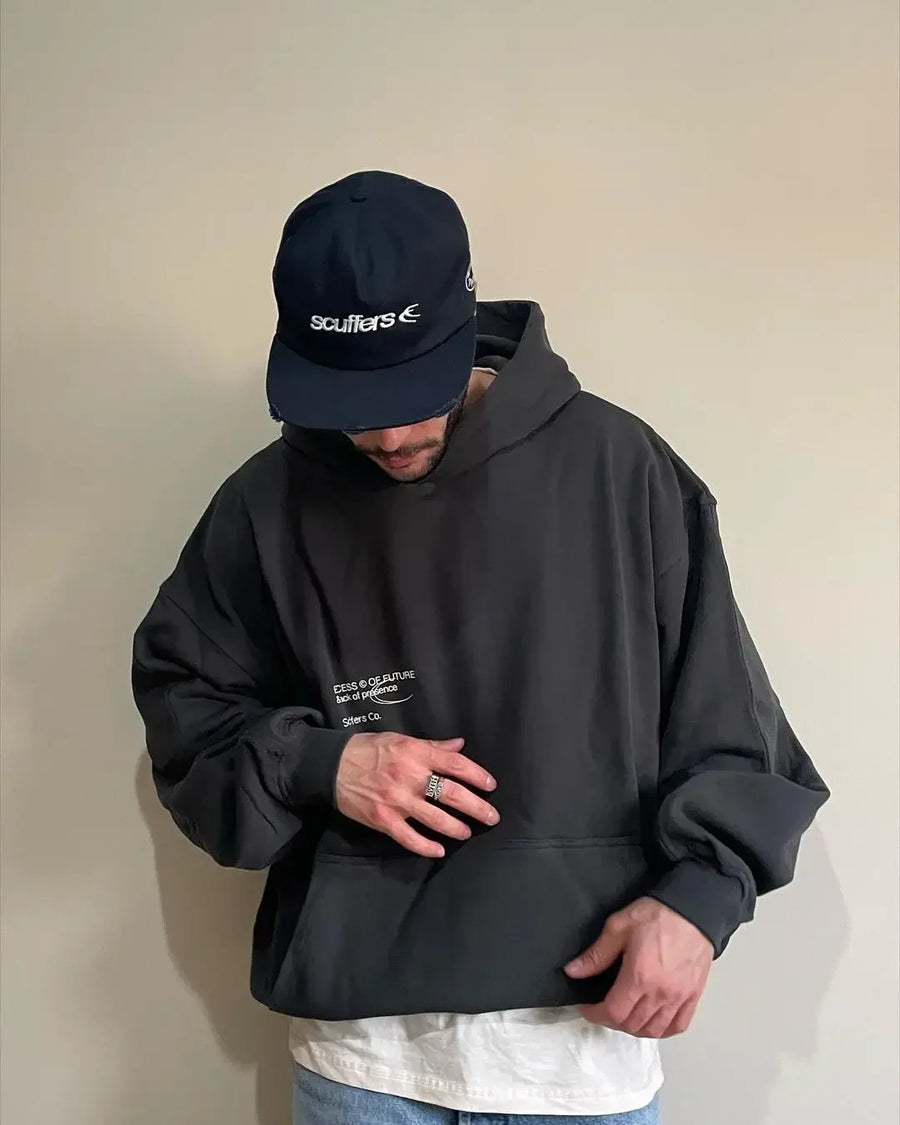 Baggy Men Hoodie Oversized Graphic