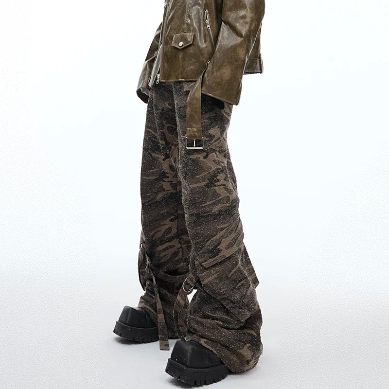 High Quality Camo Street Wear Men's Trousers