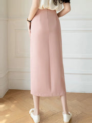 Women's High Waist Long Skirts