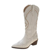 Women's Embroidered  Boots