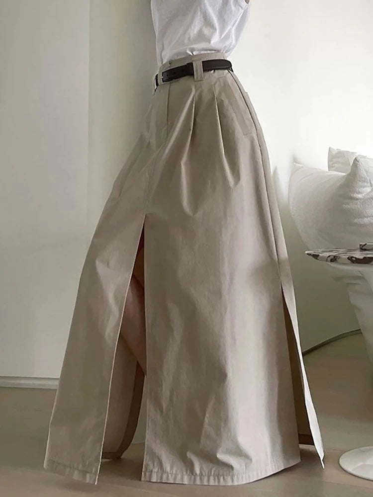 Women's Elegant Cargo Skirt