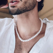 Men's Pearl Necklace