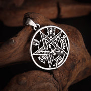 Stainless Steel Witchcraft Pendant