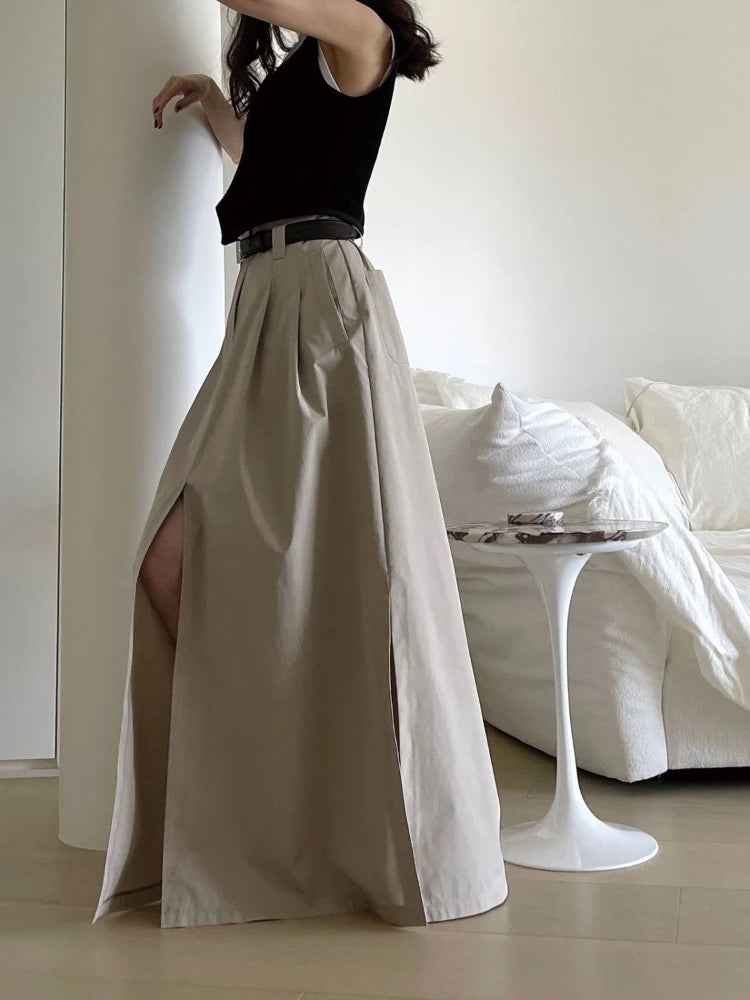 Women's Elegant Cargo Skirt