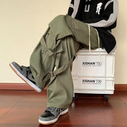 Men's Straight Cargo Pants