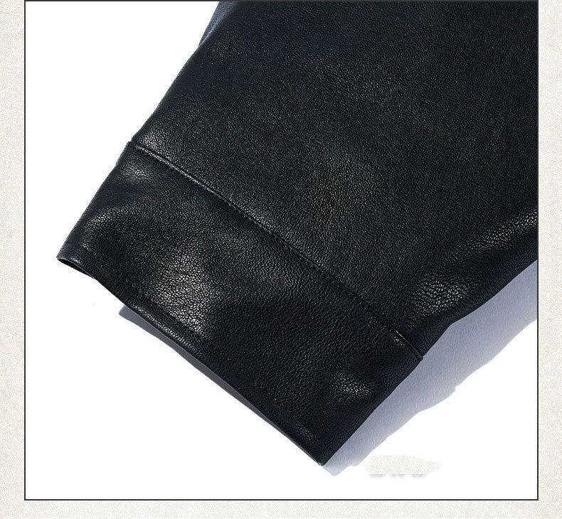 Men's Leather Coat